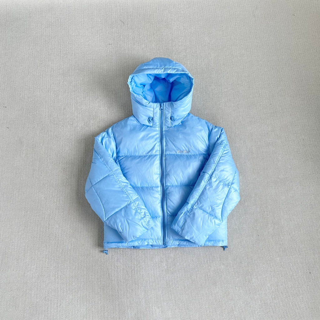 Broken Planet Puffer Jacket [SNOW CAMO/BLACK/SKY BLUE]