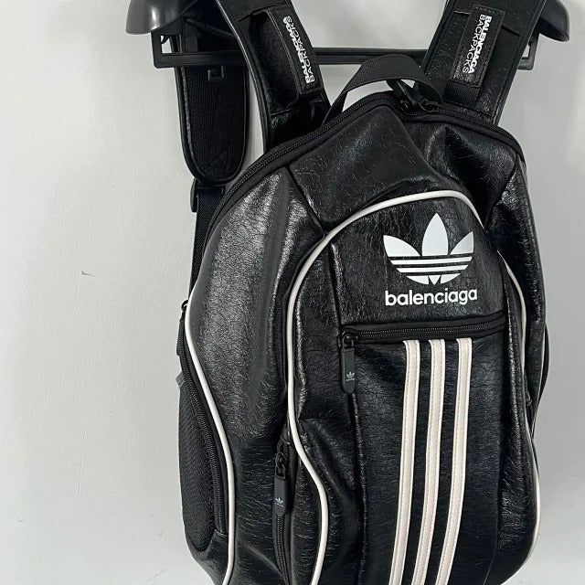 BAL X AD LARGE LEATHER BACKPACK 23SS