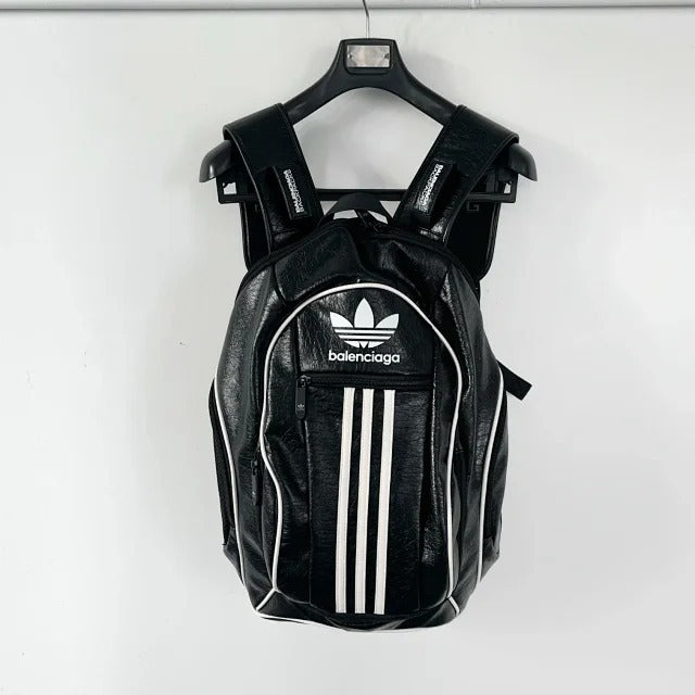 BAL X AD LARGE LEATHER BACKPACK 23SS
