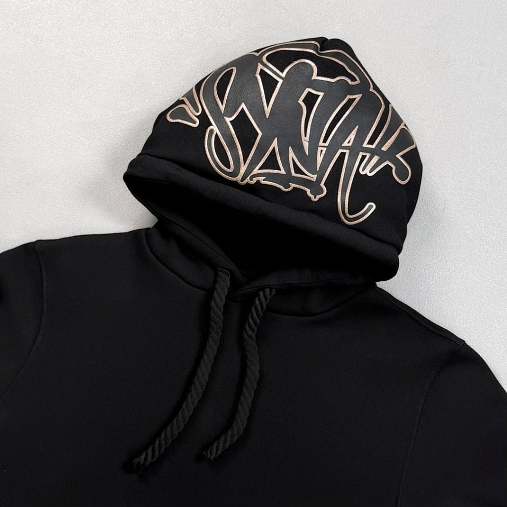 Syna World Syna Logo Tracksuit - Black/Rose Gold (Can't Rush Greatness)