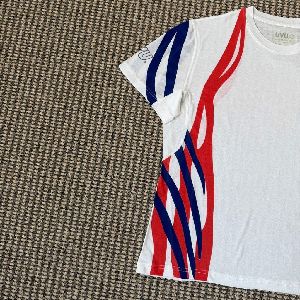 UVU S/S RUNNING TOP - White [ CHICAGO MARATHON POP-UP Exclusive ]