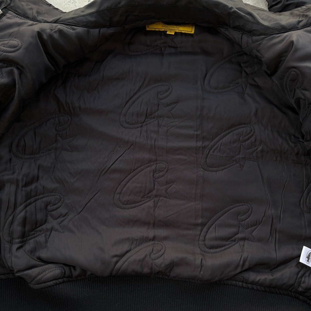 Alcatraz Bomber Jacket 'Black' - Corteiz
