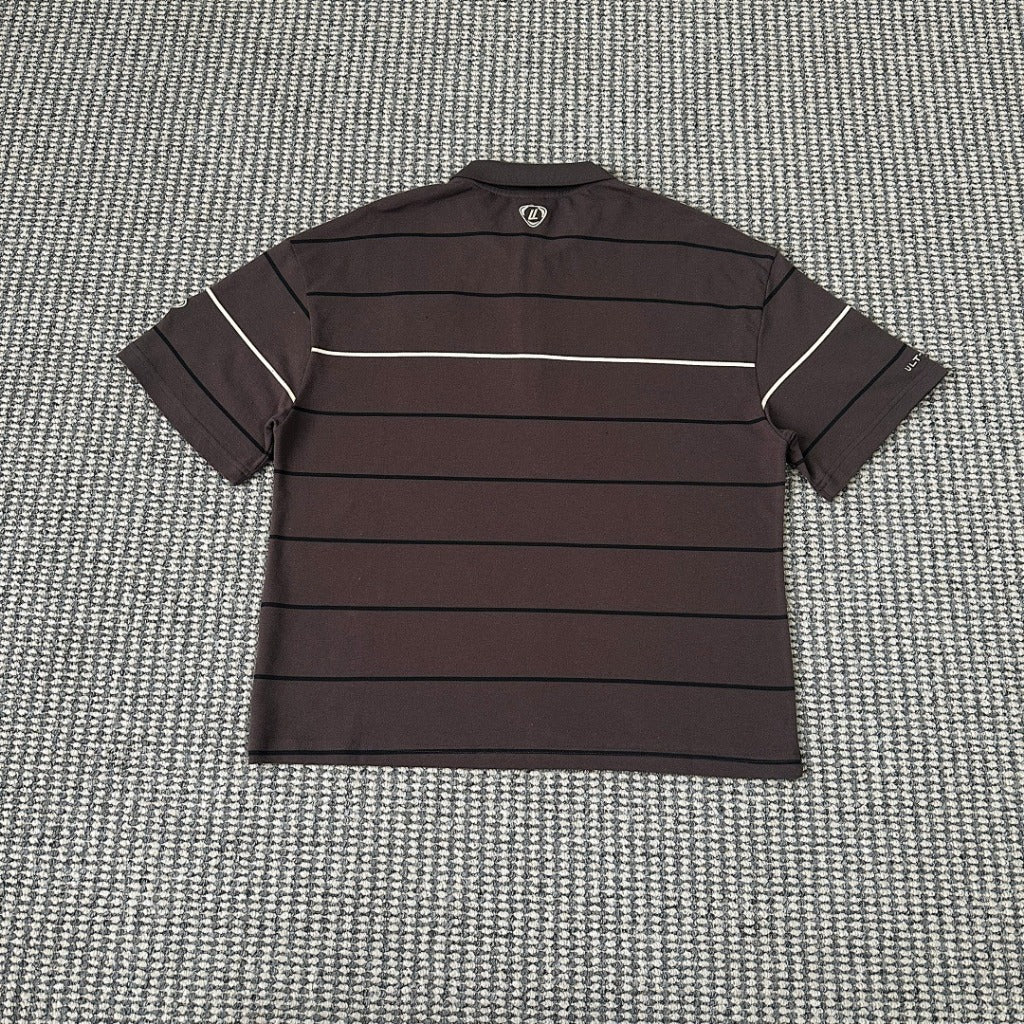 Ultralight London - ‘CAMPEONES’ Barcelona Brown Polo