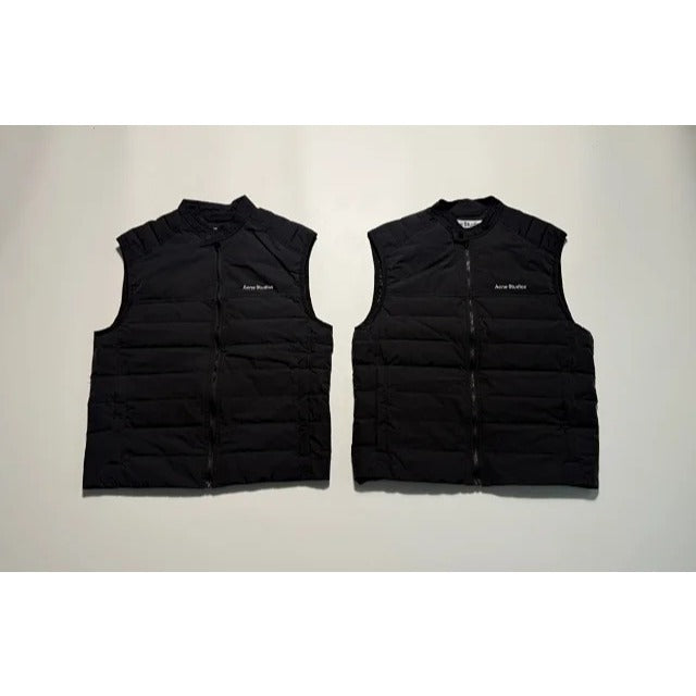 ACN STDS - Lightweight Technical Down Vest - Black / Grey