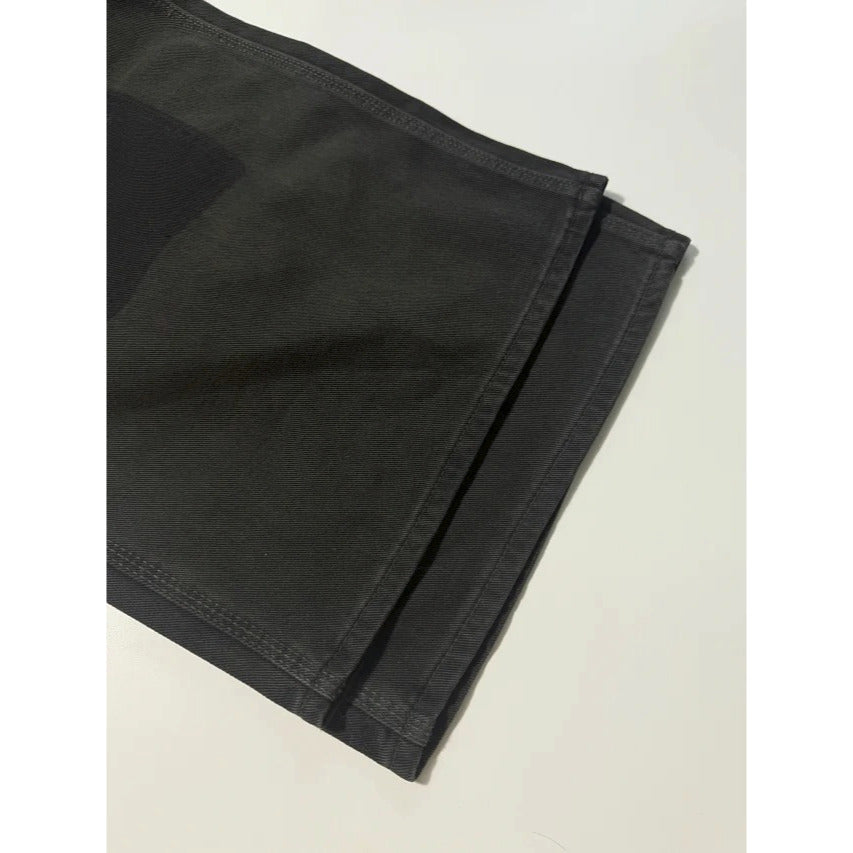 BLACK RIPPED OFF BAGGY DENIM PANTS FW25 - Balenciaga