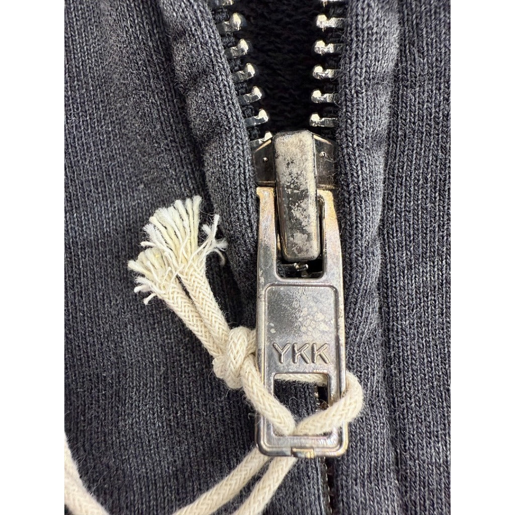 NO/FAITH STUDIOS - SPLIT ZIP JACKET USED BLACK
