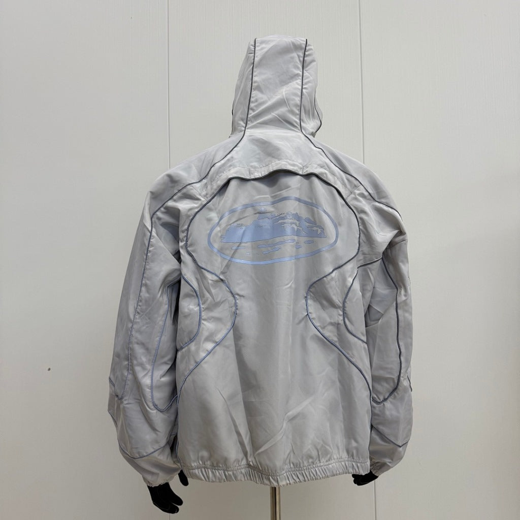 Corteiz x Nike NRG Track Jacket & Track Pants & Track Suit - Three Colors [ONYX BLACK, GULLY GREY, OFF WHITE] - 100% BNIP
