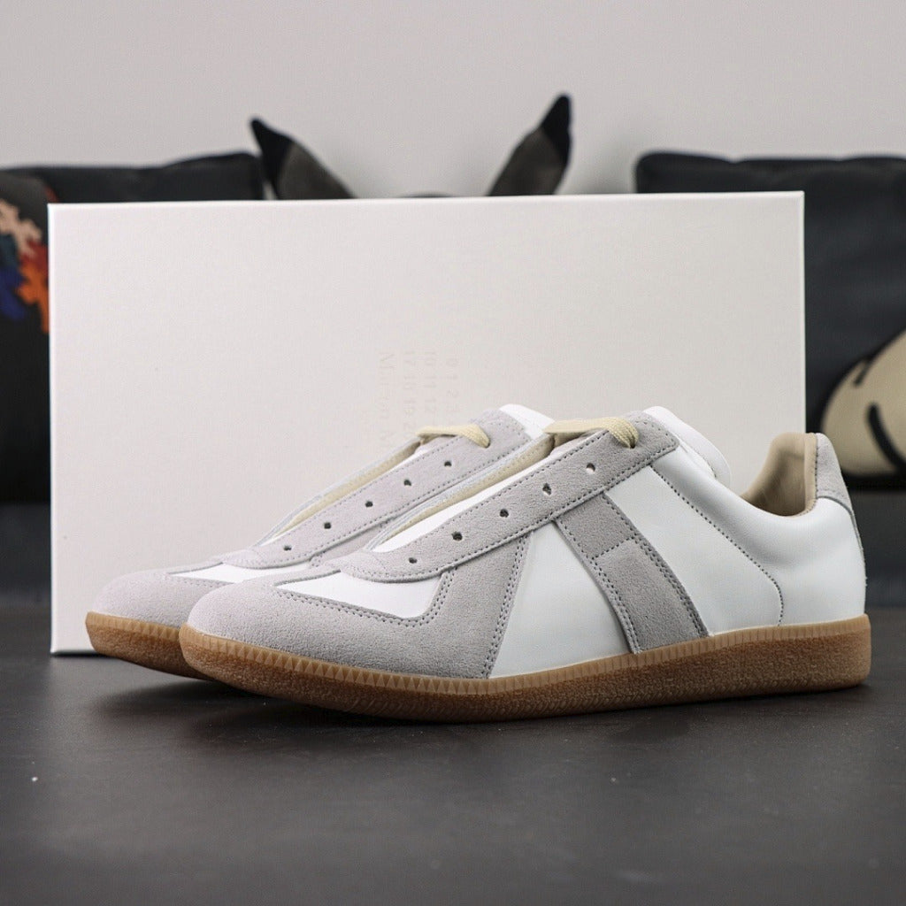 Maison Margiela Replica Sneakers / GATS German Army Trainer [All Black/All White/Black Gum/OG White Gum/White Grey/Cracked Grey/Nutmeg/Red/Navy/Biachetto/Oreo/Black Paint/White Paint/Japan] - 100% BNIB