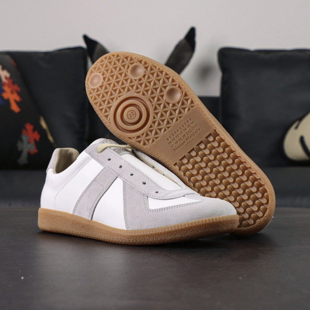 Maison Margiela Replica Sneakers / GATS German Army Trainer [All Black/All White/Black Gum/OG White Gum/White Grey/Cracked Grey/Nutmeg/Red/Navy/Biachetto/Oreo/Black Paint/White Paint/Japan] - 100% BNIB