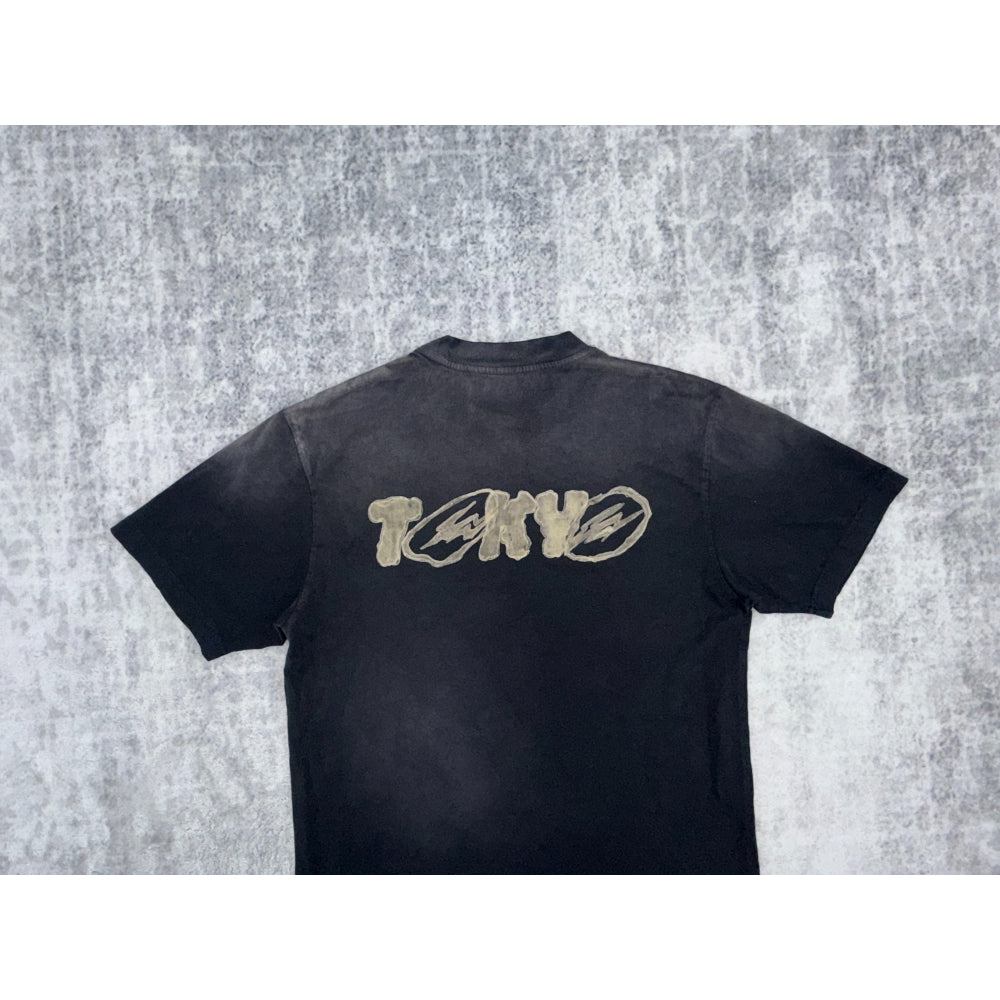 Travis Scott Cactus Jack x Fragment x Takashi Murakami Tokyo Jack Tee "Black"