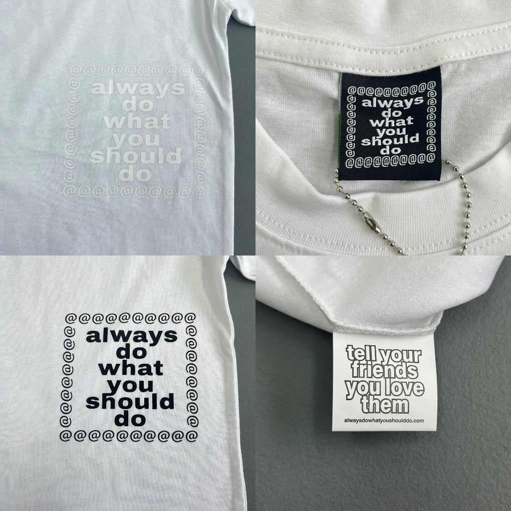ADWYSD Always Do What You Should Do - Sun Logo Tee