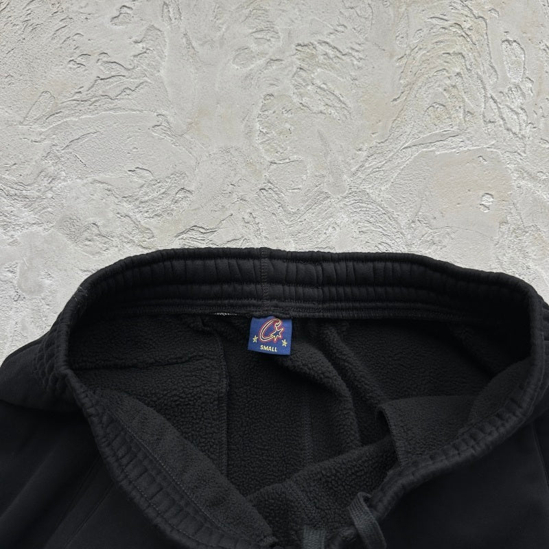 Superior Royale Zip Hoodie/Pants [BLACK YELLOW/HONEY BLACKS] - Corteiz