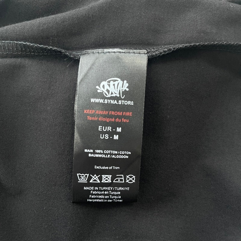 Syna - Crackberry Printed Tee [Black/White]