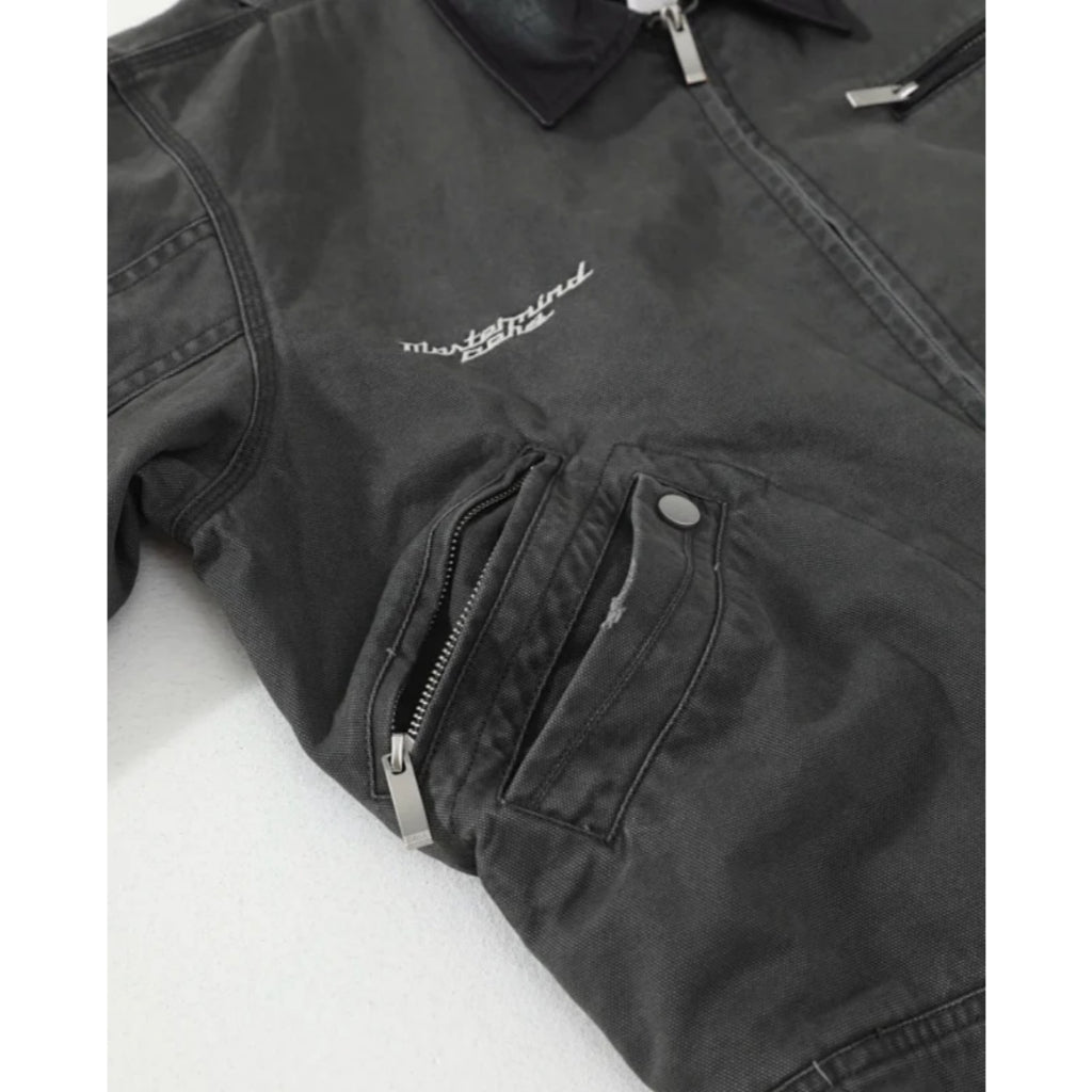 Mastermind Japan x C2H4 Mechanist Work Jacket in Volcanic Gre