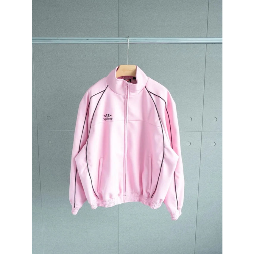 SUP. x Umbro Leather Track Jacket