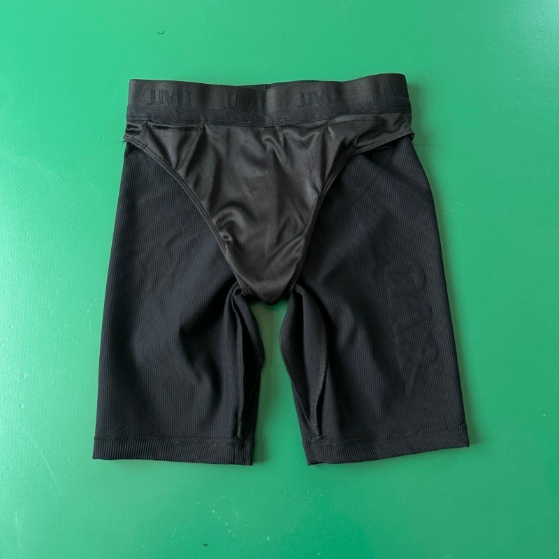 UVU RUNNING - Performance Half Tights (Black/Dark Grey/Blue)