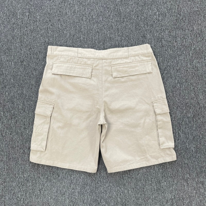 SYNA Workwear Shirts/ Shorts/ Set - [BLACK/BEIGE]