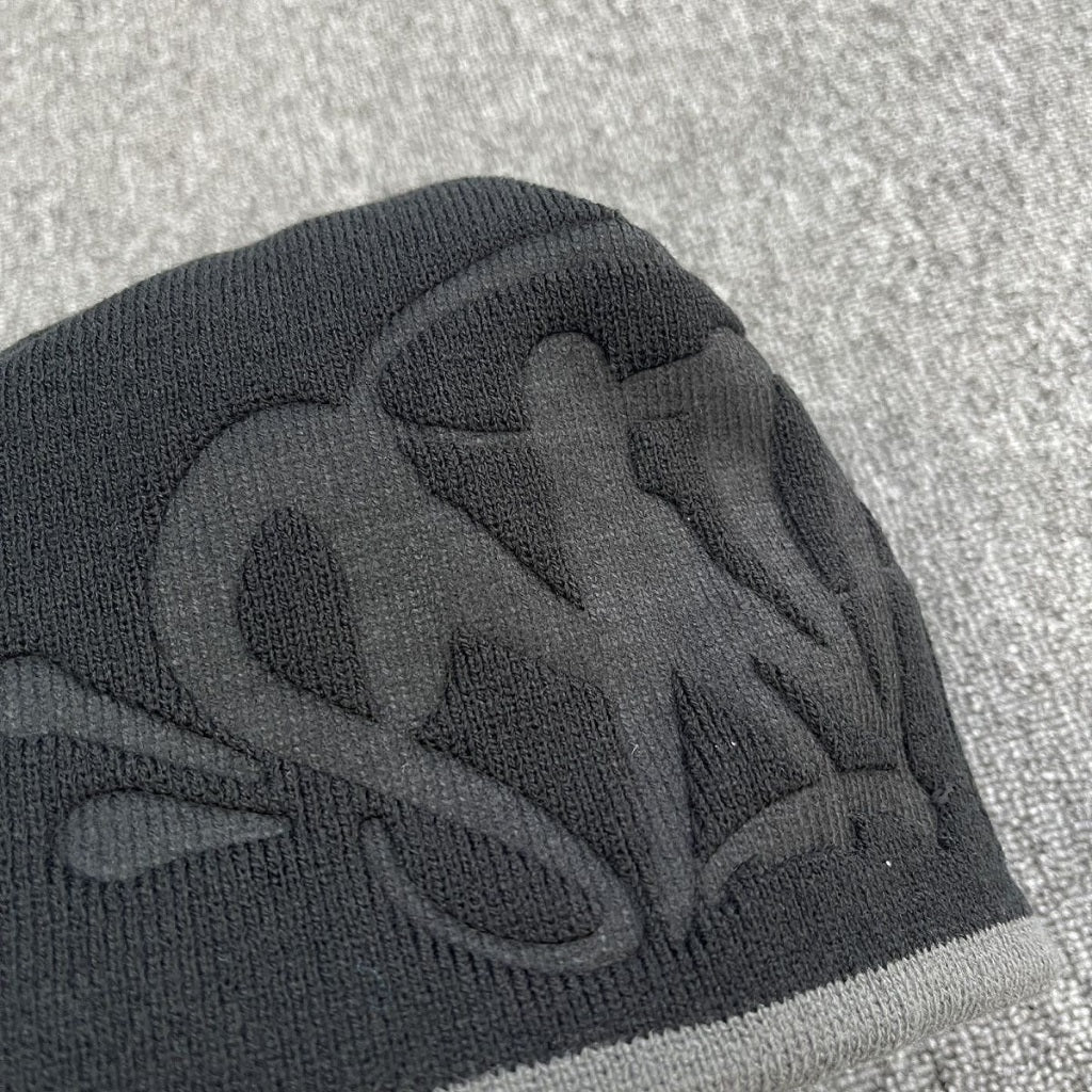 Syna World Syna Debossed Beanie - Black