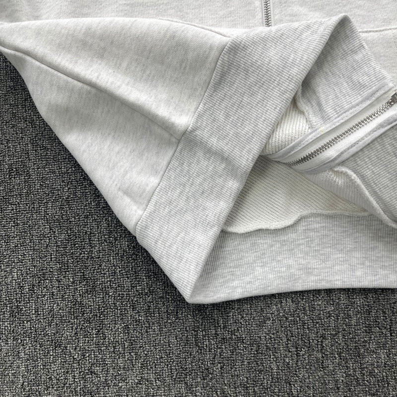 Syna World - Void Zip Hoodie Marl Grey