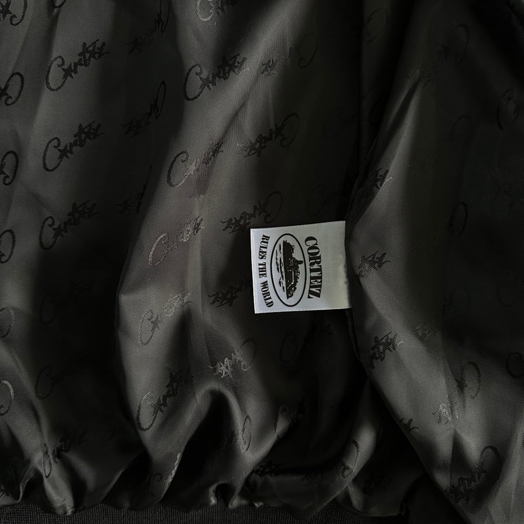 VVS Velour Set/Jacket/Pants - Corteiz [BLACK]