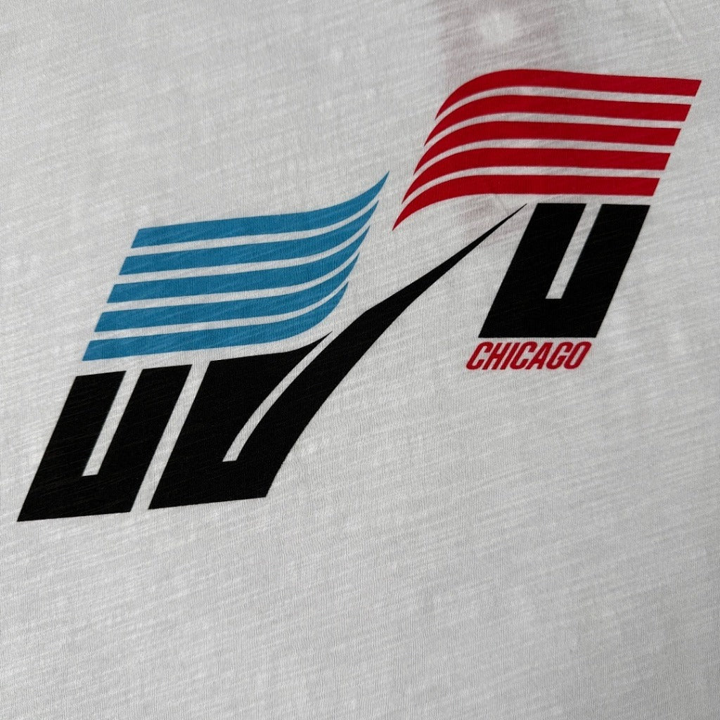 UVU  Marathon T-Shirt - White - Chicago '25 collection