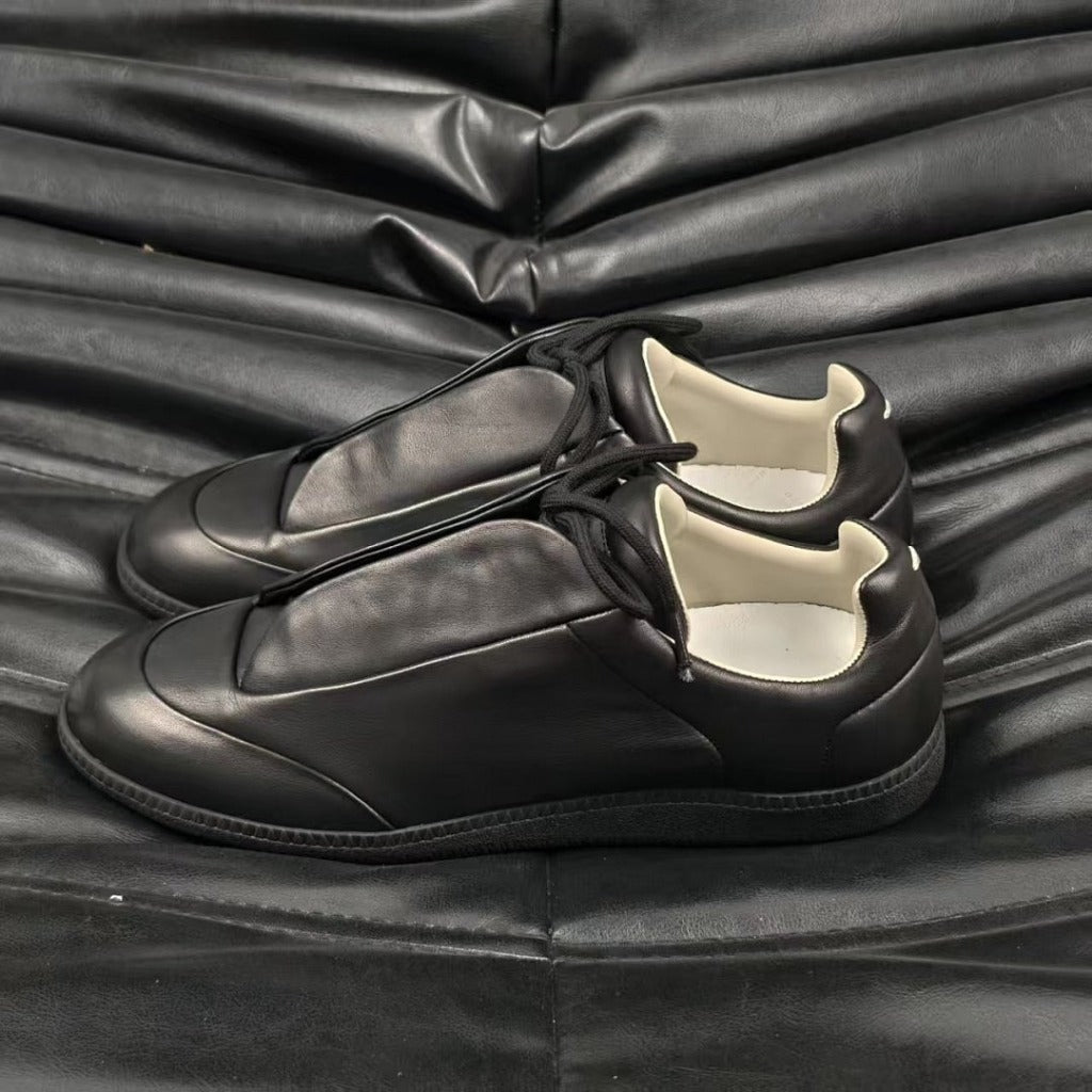 Future Sneaker Low - Maison Margiela - Black/White/Red [100% Genuine Calf Leather]