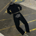 Syna World Syna Logo Tracksuit - Black/Rose Gold (Can't Rush Greatness)
