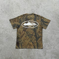 Island Puff Print Tee 'Forest Camo' - Corteiz