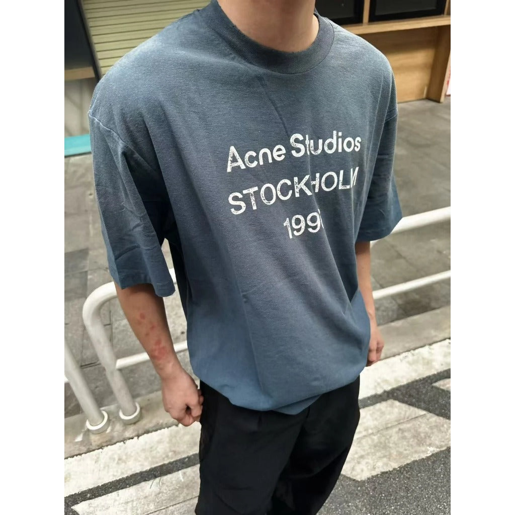 Stockholm 1996 Logo Short Sleeve Shirt - Relaxed Fit [All Colors] - ACN STDs