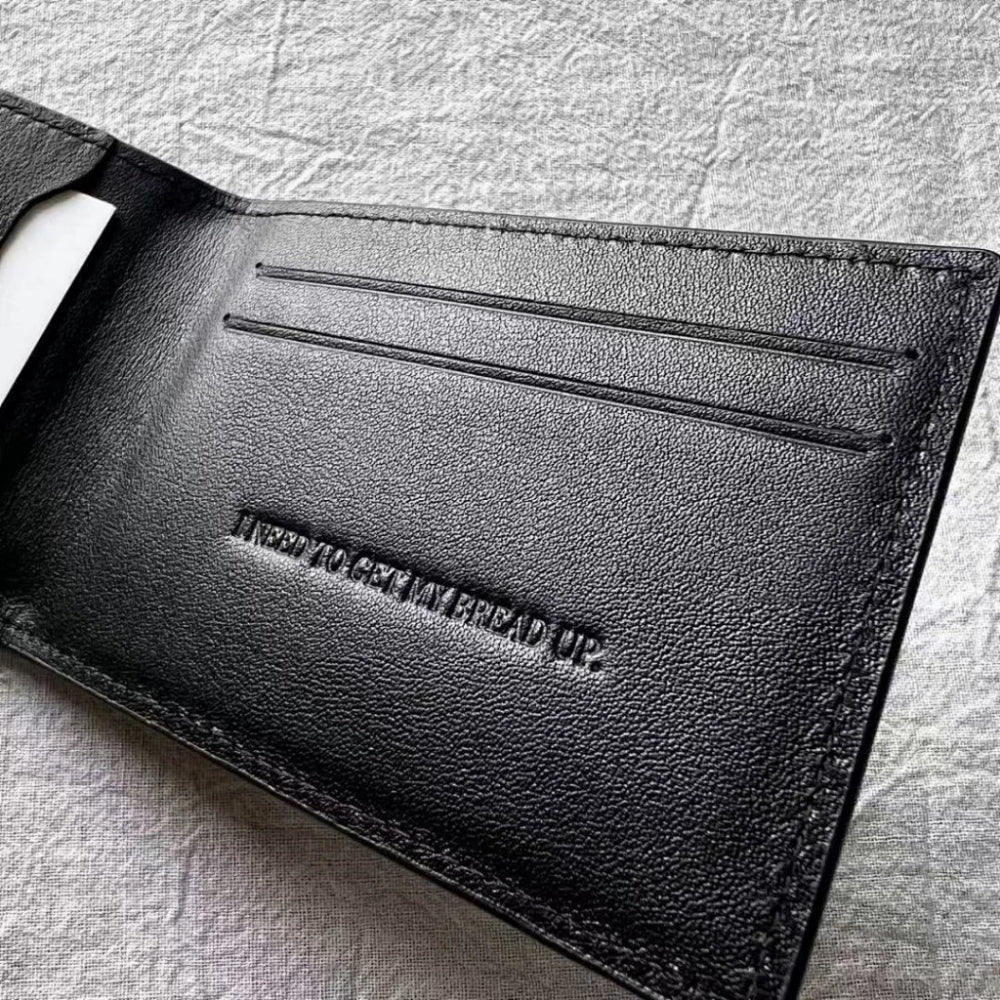 ISLAND LEATHER CARD HOLDER [BLACK/YELLOW/GREEN/RED] - Corteiz