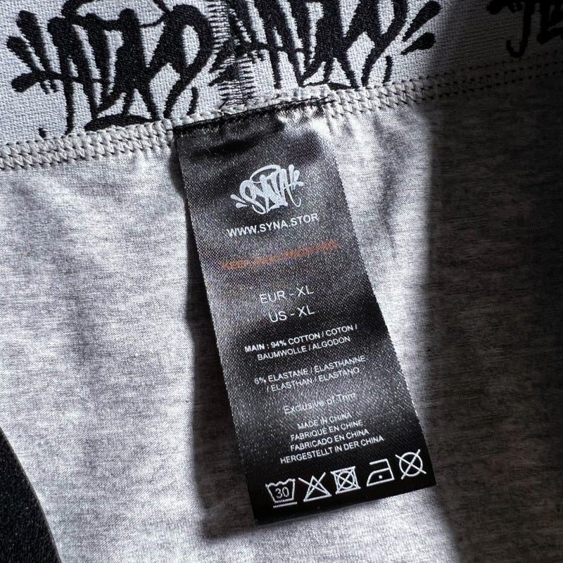Syna World 3 Pack Boxer Briefs - Black/ Grey/ White