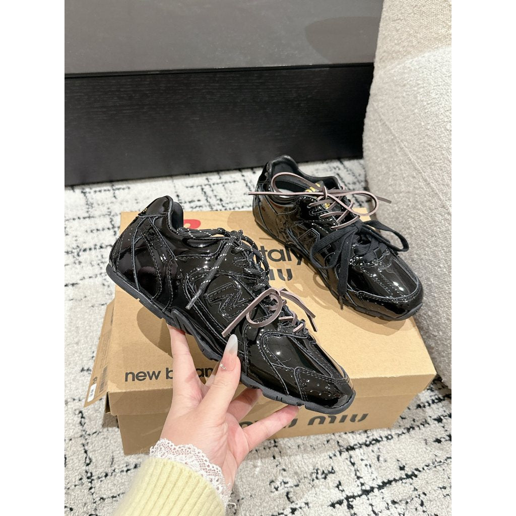 New Balance 530 SL Miu² Black Patent