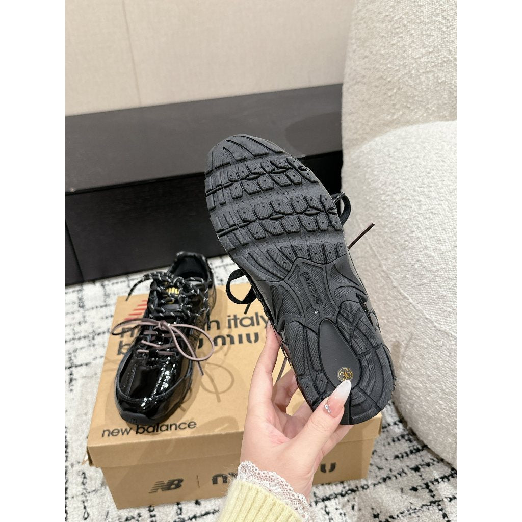 New Balance 530 SL Miu² Black Patent