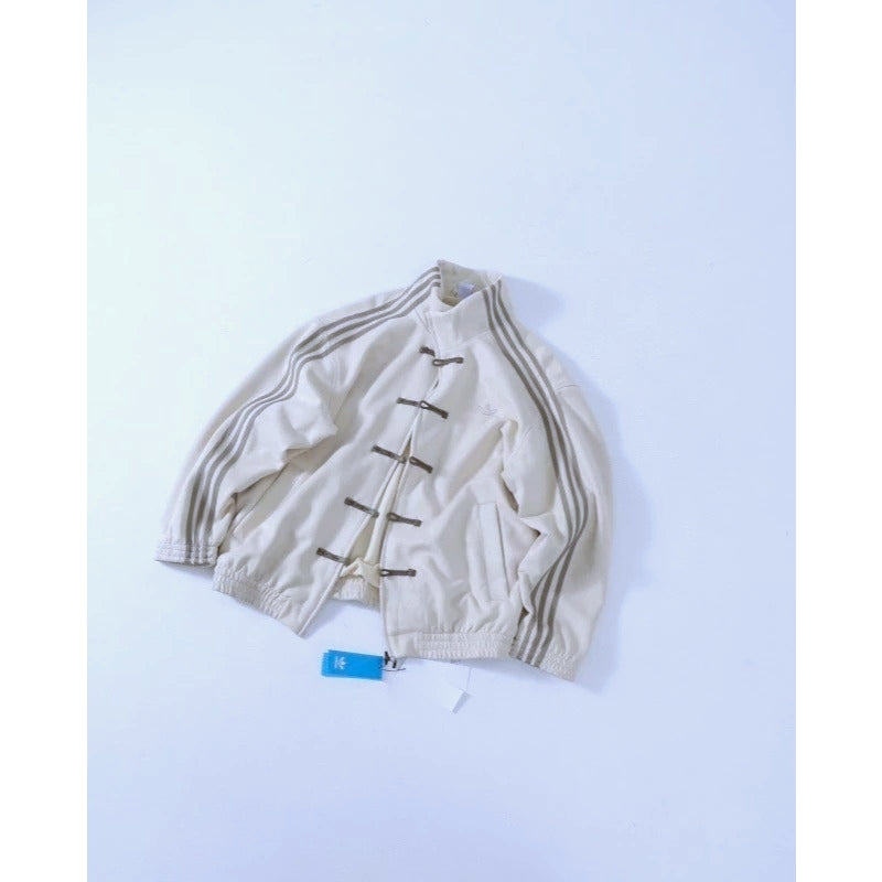adidas Originals CTT Chinese Tang-Style Suede Jacket - BNIP 100%
