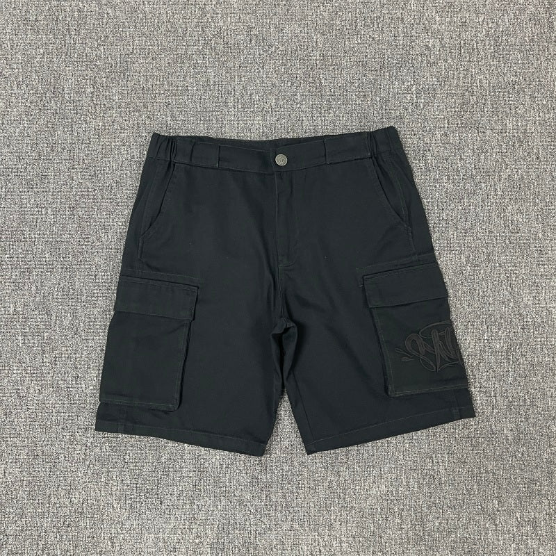 SYNA Workwear Shirts/ Shorts/ Set - [BLACK/BEIGE]