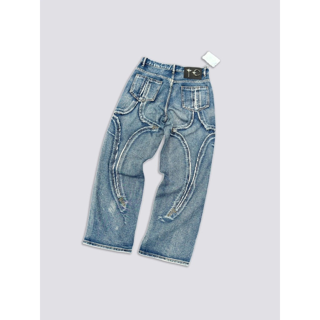 Thug Club Tribal Denim Pants 24FW