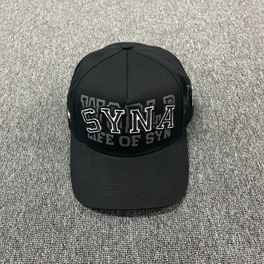 SYNAWORLD STAR - CAP - BLACK/ BROWN