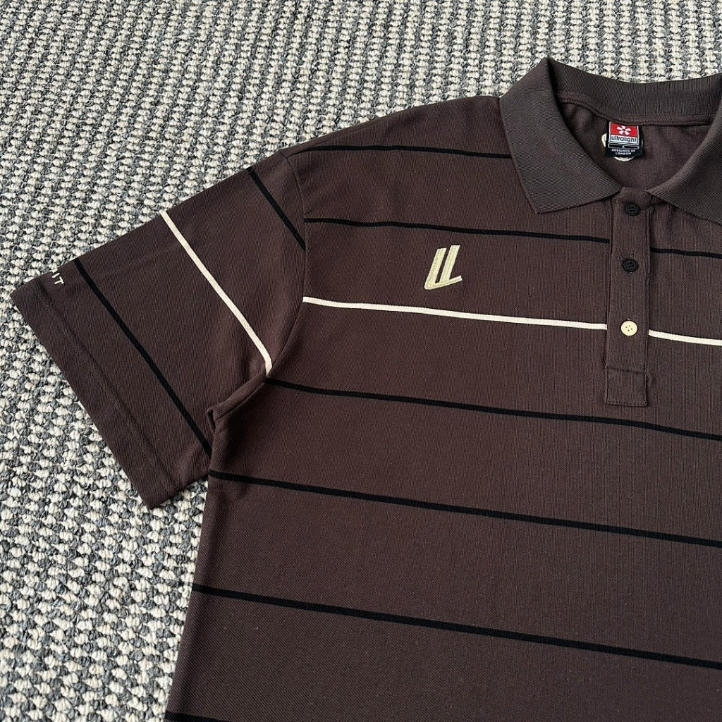Ultralight London - ‘CAMPEONES’ Barcelona Brown Polo