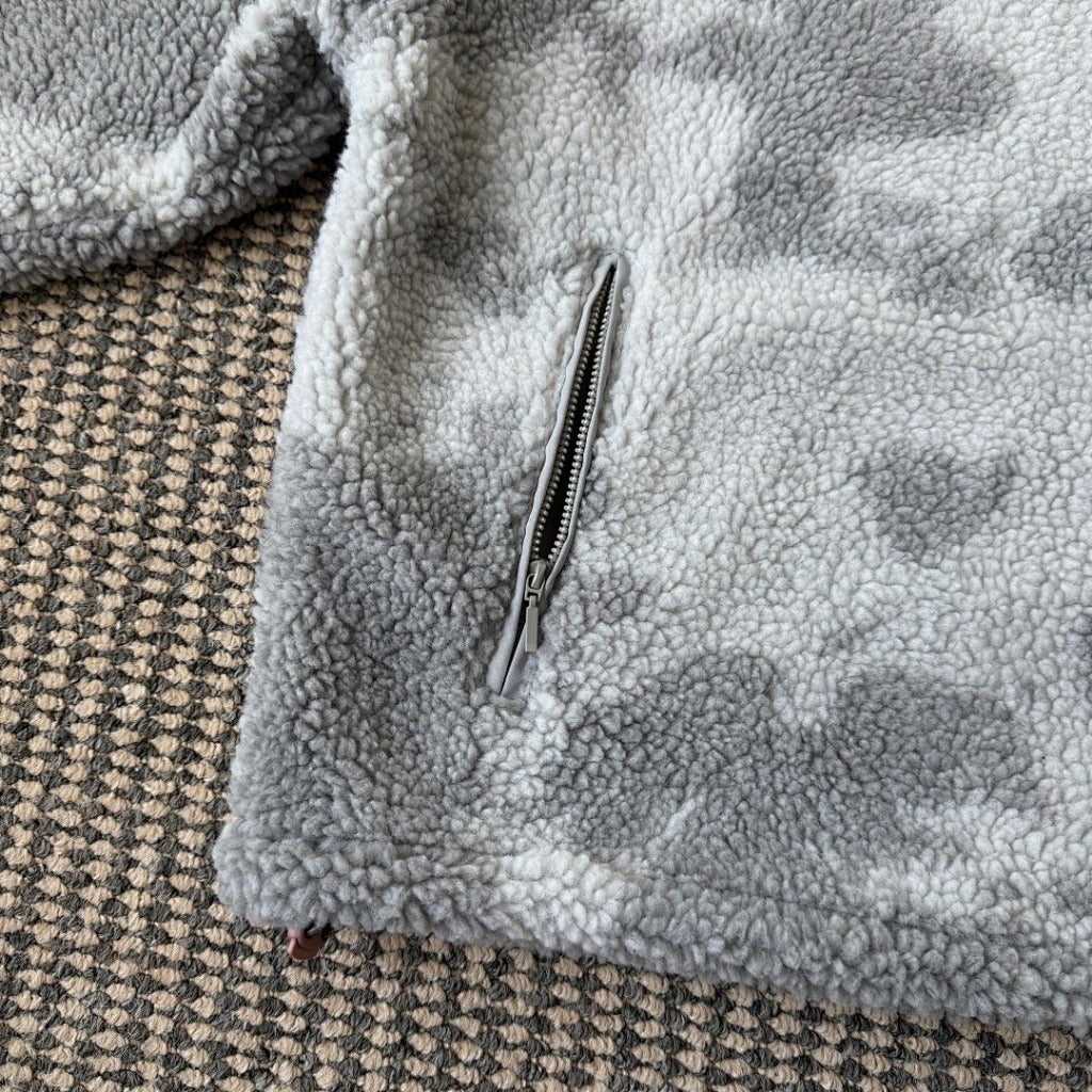 Mertra Ninja Fleece Hoodie - Wolf Grey