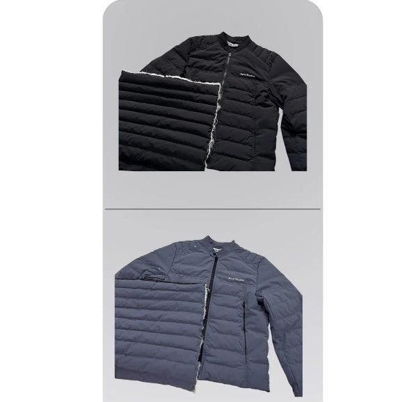 ACN STDS - Lightweight Technical Down Jacket - Black / Grey