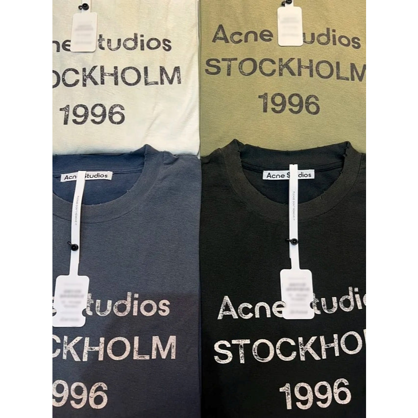 Stockholm 1996 Logo Long Sleeve Shirt - Relaxed Fit [All Colors] - ACN STD