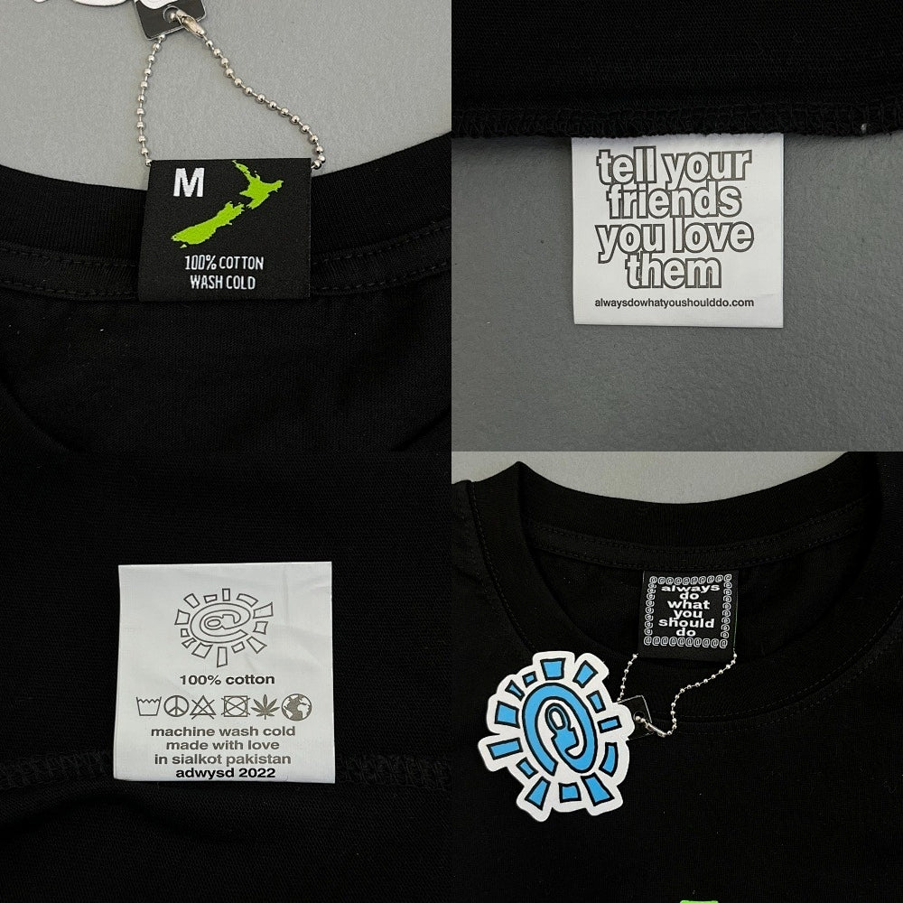 ADWYSD Always Do What You Should Do - Sun Logo Tee