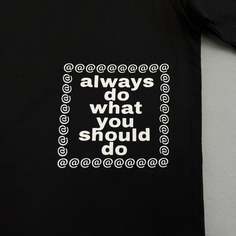 ADWYSD Always Do What You Should Do - Sun Logo Tee