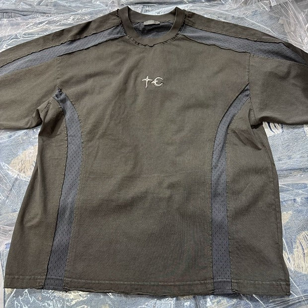 Thug Club Mesh Patchwork Tee