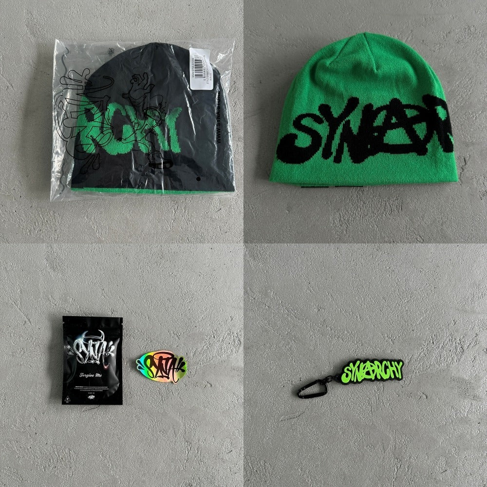 Syna World - Synarchy Reversible Skull Hat/ Beanie