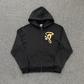 Syna World - Void Zip Hoodie Black/Rose Gold
