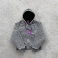 Embossed C-Star Denim Work Jacket - CRTZ.XYZ (BLACK/GREY & BLUE)