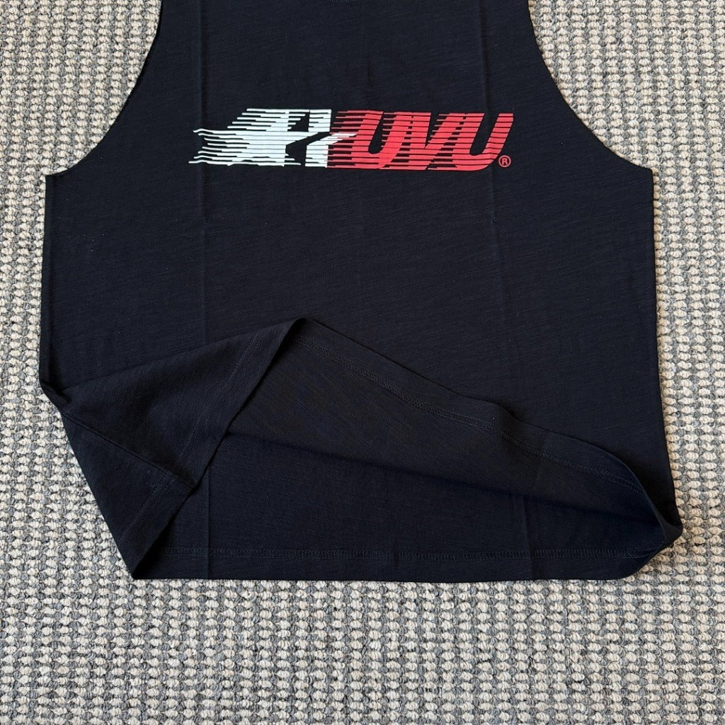 UVU Lightweight Running Cotton Cut Off T-Shirt - black - Chicago '25 collection