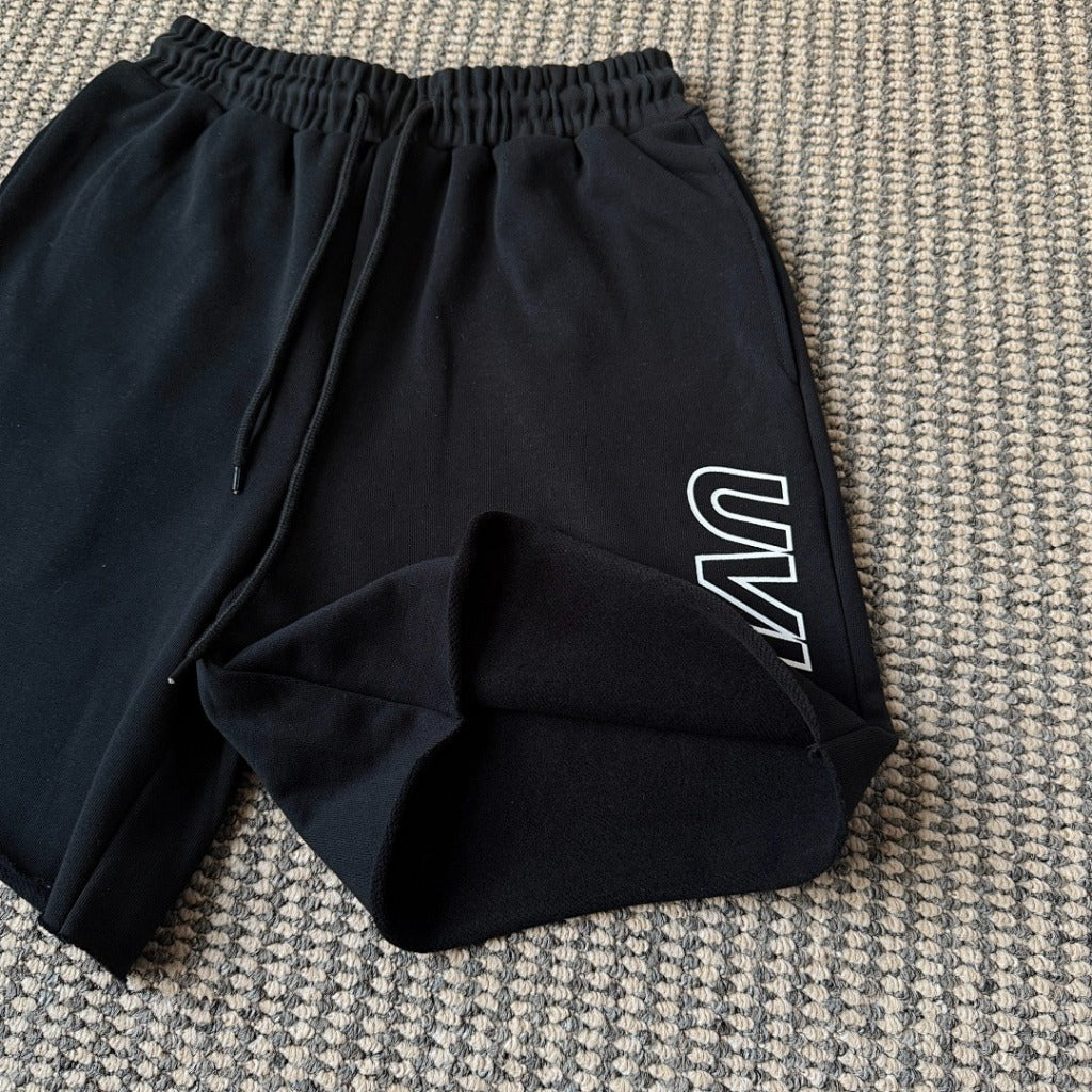 UVU x Gleason's Gym Performance Cut-Off shorts - Black