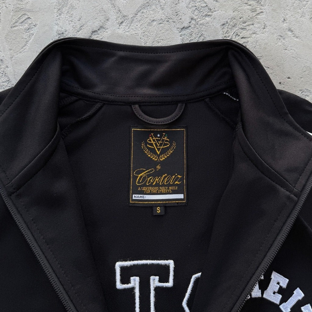 Crest Arch Track Suit / Jacket / Pants - Corteiz [Black]